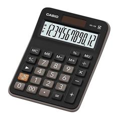 Calculadora De Mesa Mx-12B-S4-Dc Preta - Casio, 24 cm 16cm 1cm