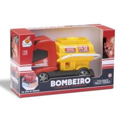 Caminhão Bombeiro Combate c Água - ORANGE TOYS