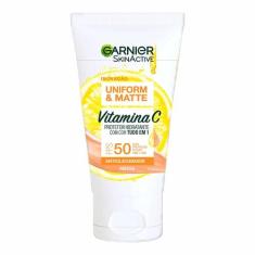 Protetor Solar Hidratante Facial com Vitamina C Garnier Skin FPS 50, 4