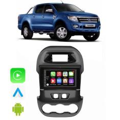 Kit Multimidia Ford Ranger 2012 2013 2014 2015 2016 7" CarPlay Android