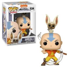 Funko Pop! Avatar The Last Airbender: Aang With Momo 534