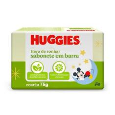Sabonete Infantil em Barra Huggies Chá de Camomila 75g, 1, 75g