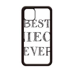 Best Niece Ever Quote Heart para iPhone 12 Pro Max Capa para Apple Mini Mobile Case