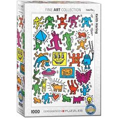 Quebra-cabeça 1000 peças Keith Haring da EuroGraphics