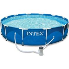 Piscina Estrutural Intex 6.503L Com Filtro 110V 2.006L/H