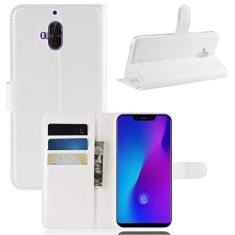 LEAGOO S10 Capa, carteira flip de couro PU premium com compartimento para cartão, suporte e fecho magnético [capa interior à prova de choque de TPU] Compatível com LEAGOO S10