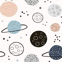 Papel de Parede Espaço e Planetas 57x270cm