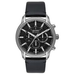 Relógio Orient Masculino Ref: Mbscc055 G1px Cronógrafo Prateado