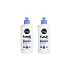 Creme Para Pentear Salon Line 500Ml Sos Bomba De Vit - 2Un