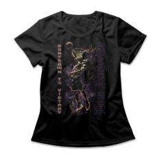Camiseta Feminina Los Angeles Studio Geek, P, Preto