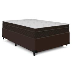 Cama Base Box Casal C/ Colchão Confort Tec138x188x39 Premium - ProMax,