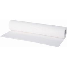 Lençol Descartável Papel Branco Para Maca Rolo 50Cm X 50M