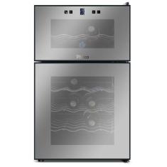 Adega Philco 24 Garrafas Preta PH24DZ  127 Volts, Inox, 110V