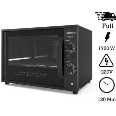 Forno Elétrico De Bancada Nardelli Top 60 Grill Dourador Premium Preto