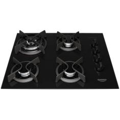 Cooktop Dako Supreme a Gás 4 Bocas Acendimento Automático e Tripla Cha