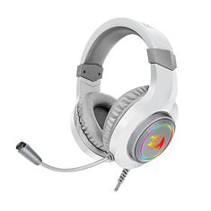 Headset Gamer Redragon Hylas Lunar White RGB H260-W