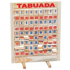 Brinquedos Educativos - Tabuada Giratória 480 X 295 X 15mm