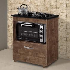 Balcão para Cooktop e Forno 1 Gaveta Smart
