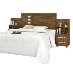 Cabeceira Camily Casal Extensível Malbec