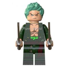 Boneco Blocos De Montar Roronoa Zoro One Peace Minifigure