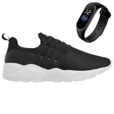 Tênis Masculino Esportivo Confortável Eficaz Para Treino e Academia + 