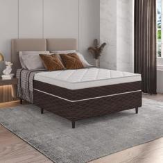 Cama Box Casal Molas Ensacadas Individualmente Euro 138x188 Karina Umaflex