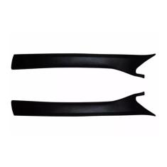 Acabamento Coluna Interna Parabrisa Omega Suprema Par Preto
