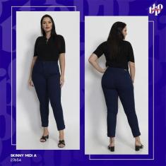 Calça Jeans Skinny Midi Plus Size Feminina Biotipo