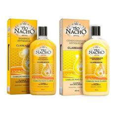 Tio Nacho Kit Shampoo E Condicionador Clareador - 415Ml