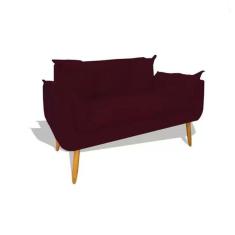 Namoradeira Decorativa Opala Suede