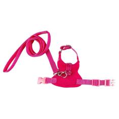 Coleira Peitoral Rosa P para Roedores | Nicapet