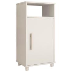 Balcão Multiuso 1 Nicho E 1 Porta B01 Branco Novam Branco