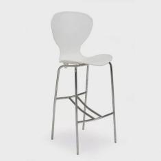 Banqueta Alta com Encosto Flash Prima Design