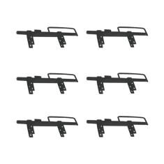 Kit 6 Trincos Cavalo Com Alça Portão Porteira Em Aço 370Mm