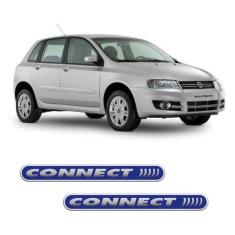 Par De Emblemas Adesivo Fiat Stilo Connect Resinado - SPORTINOX, Stilo