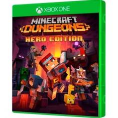 Minecraft Dungeons Hero Edition Xbox One - Mídia Física