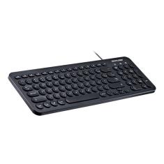 Teclado Multimidia Multilaser TC234 C/Fio Preto