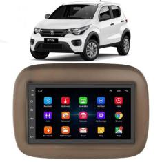 Kit Multimídia Android Fiat Mobi 2017 2018 2019 2020 2021 2022 Sem Som