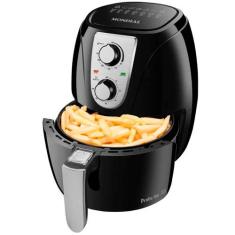 Fritadeira Elétrica Air Fryer Mondial Pratic AF-34 3,2L 1200W com Time