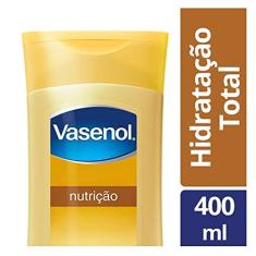 Vasenol Loção Desodorante Hidratação Total Nutrição Aveia Pura Frasco 400Ml