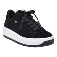 Tênis Casual Feminino Via Marte Flatform 065-001, Preto, 36