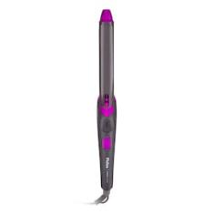 Imagem de Modelador e Cacheador de Cabelos Philco PEC15 com Revestimento Cerâmica Íons Tourmaline Bivolt – Cinza/Rosa