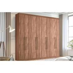 Guarda Roupa 8 Portas e 4 Gavetas Master Vip 8.4 Atacama - Santos Andi