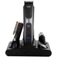 Kit Barbeador Eletrico Quanta QTAPK20 (12 Em 1) Recarregavel