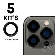 05X Kits Película de Proteção Lente Câmera Para iPhone 15 Pro 15 Pro M