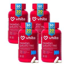 Magnésio Dimalato Quelato, Taurato e Bisglicinato 3 em 1 com Vitamina 