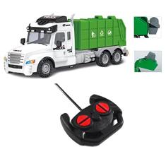 Brinquedo Infantil Carrinho Controle Remoto Caminhão de Lixo