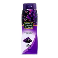 Sabonete Intimo Uva e Acai Apinil 210ml