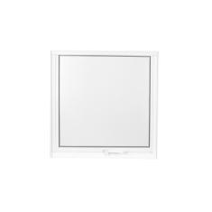 Janela de Alumínio Maxim-ar 60x60cm com Vidro Mini Boreal Soft MGM Branco