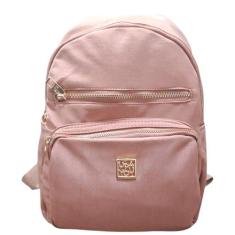 Bolsa Mochila Feminina Tactel Up4You Média Casual, Coral BS78785